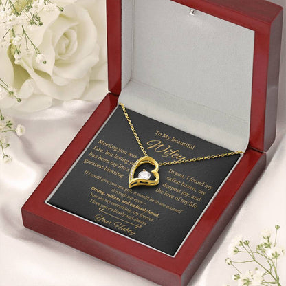 Wifey Heart Necklace| Meeting You Was Fate