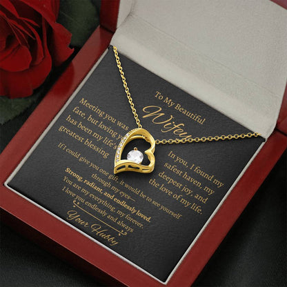 Wifey Heart Necklace| Meeting You Was Fate