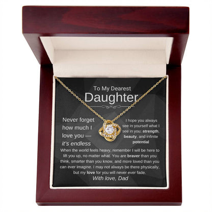 Gift for Daughter from Dad - It's Endless